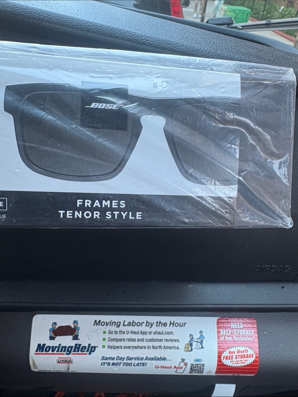 Bose Tenor Style Sunglasses — Black Frame, Dark Lenses